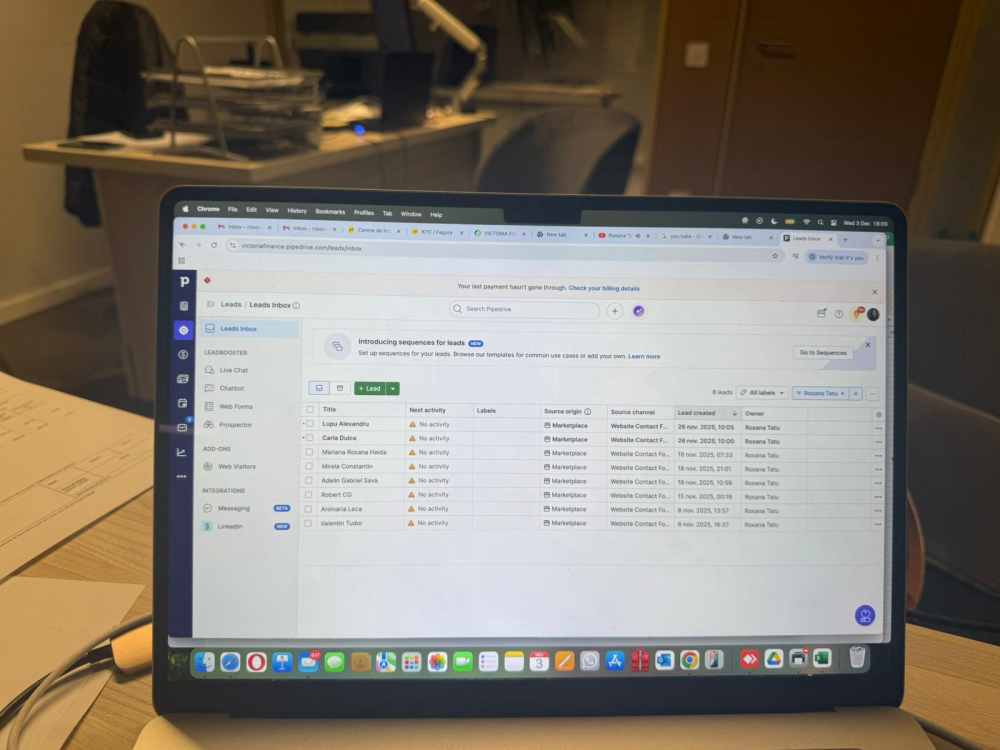 VICTORIA FINANCE 888 SRL